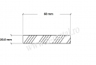 Platbanda aluminiu 60x20.0 mm 1
